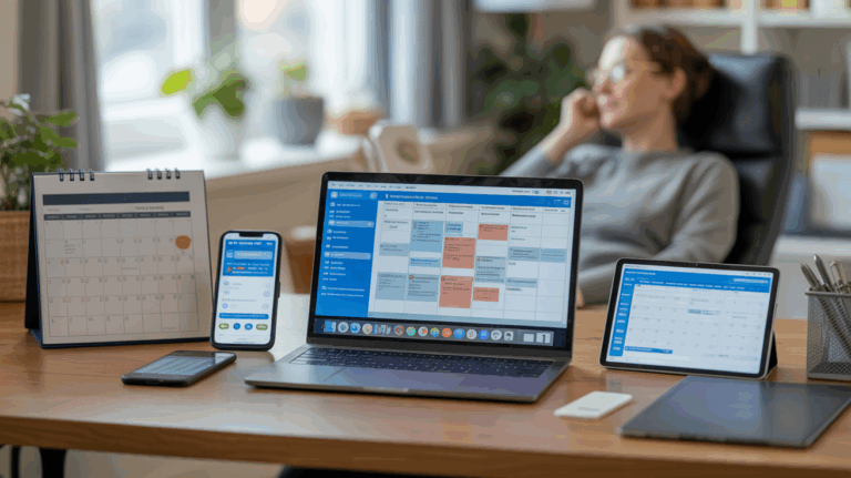 bureau domicile automation ordinateur