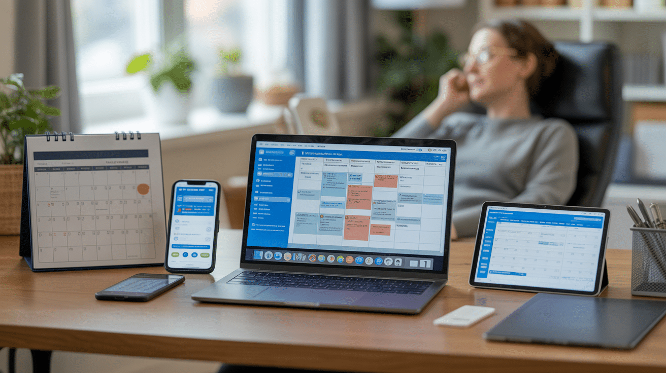 bureau domicile automation ordinateur