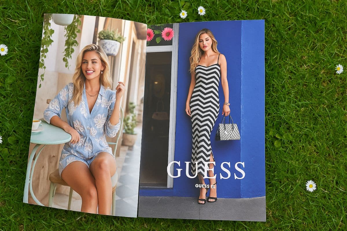 mannequin ia pleine page magazine vogue