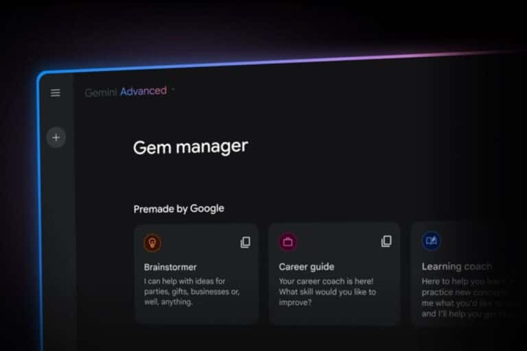 gemini comment partager gems