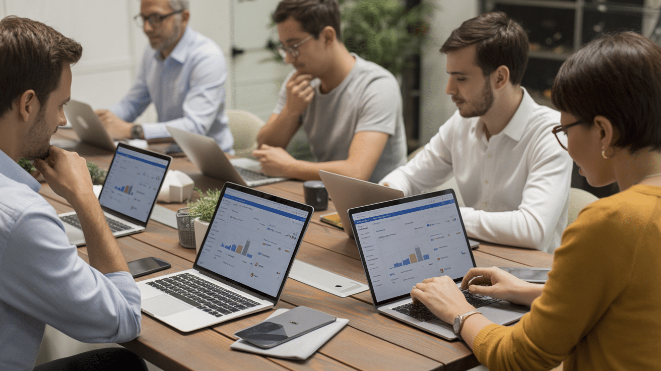 coworking espace travail equipe