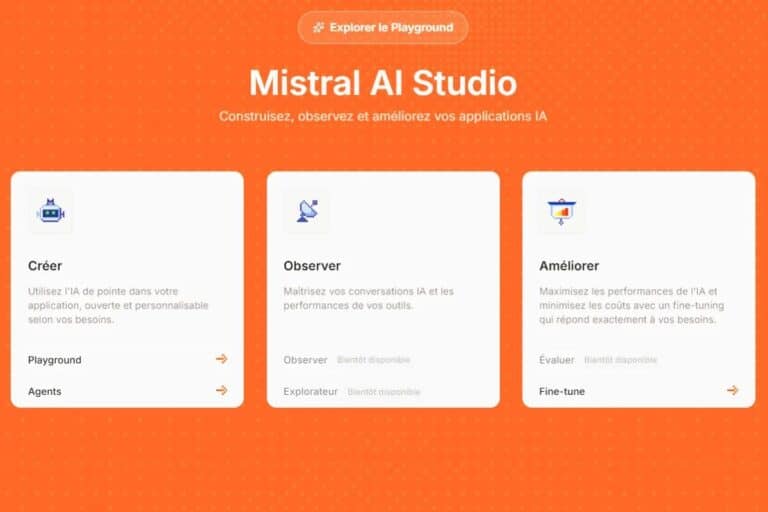 mistral revient en force avec ai studio