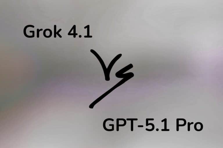 grok 4.1 vs gpt 5.1 pro