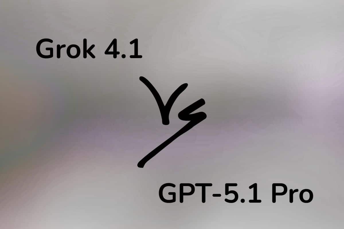 grok 4.1 vs gpt 5.1 pro