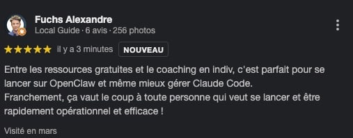 Avis Google Kavyro
