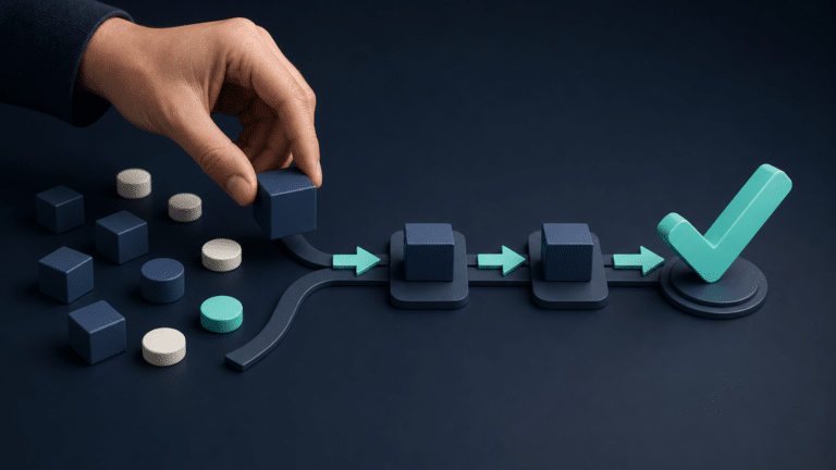 Illustration Kavyro sur un pipeline de prospection commerciale assisté par agent IA