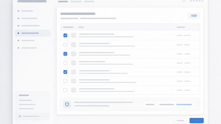 Interface de configuration d'un MCP Hermes avec une sélection minimale d'outils cochés